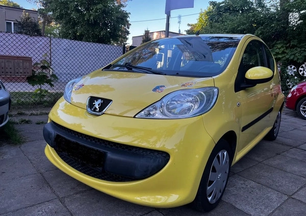 Peugeot 107 cena 9900 przebieg: 94000, rok produkcji 2006 z Dobre Miasto małe 154